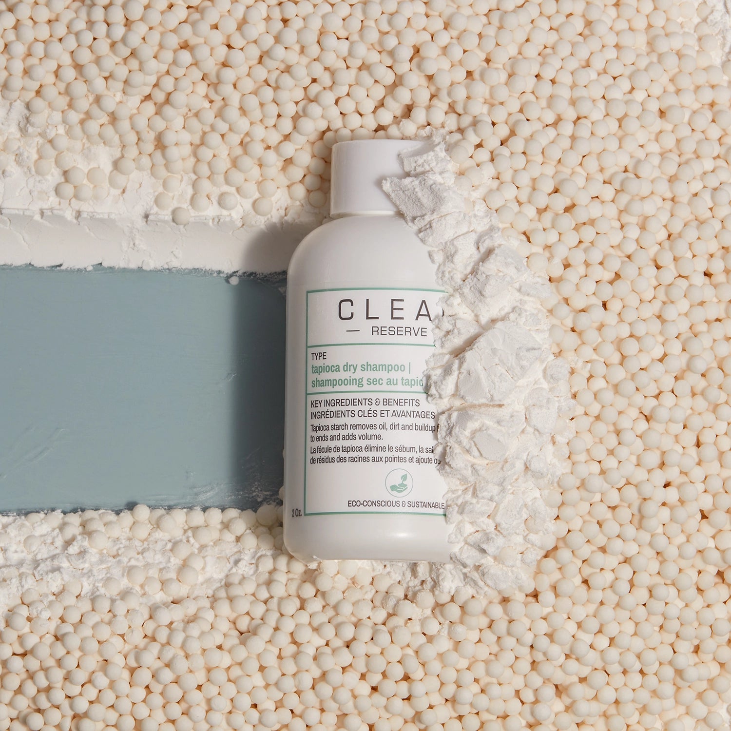 Clean Reserve Tapioca Dry Shampoo texture