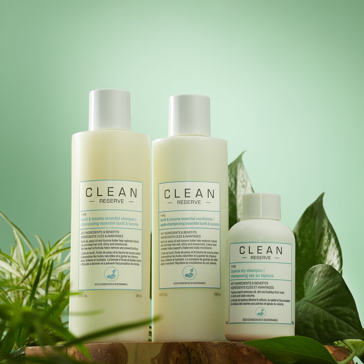 Clean Reserve Haircare collection