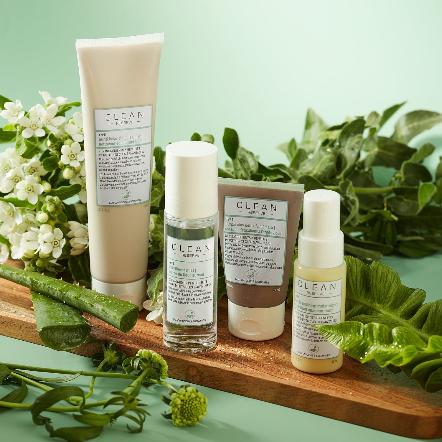 Clean Reserve Skincare collection